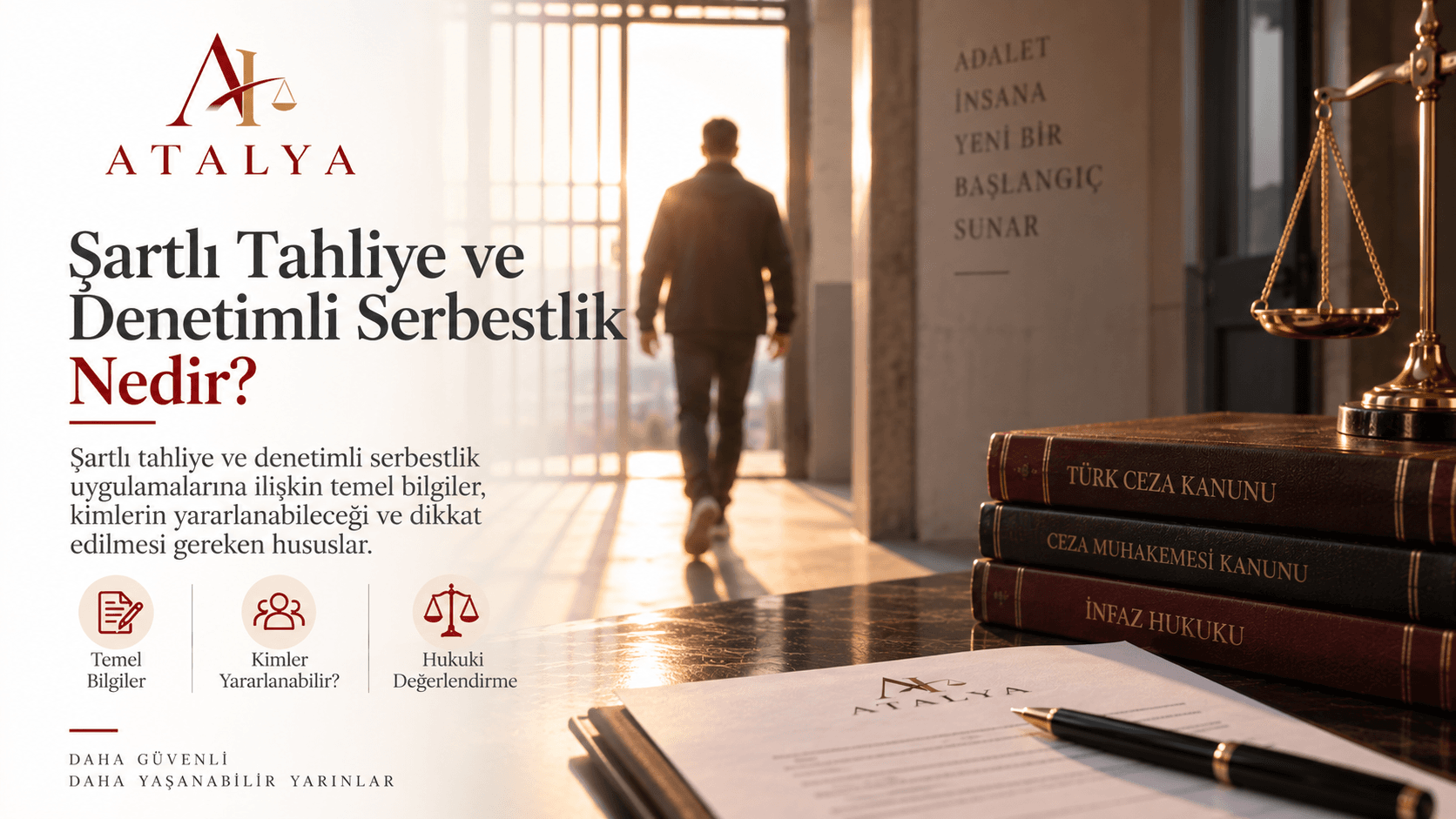 Şartlı Tahliye ve Denetimli Serbestlik Nedir? Kimler Yararlanabilir?